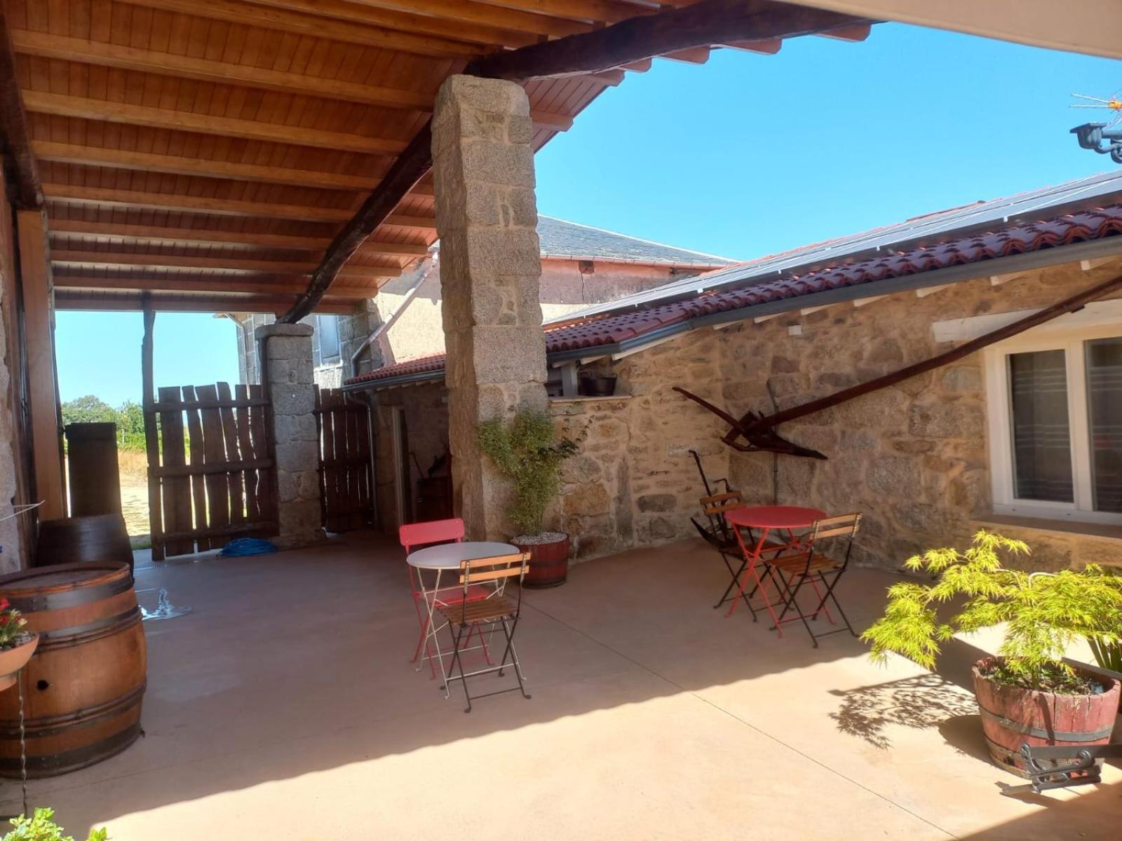 Pension O Corazon Da Ribeira Sacra La Teijeira Eksteriør billede